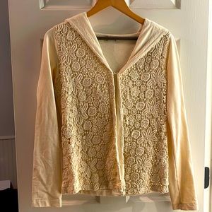 Bohemian style, lace, cotton jacket